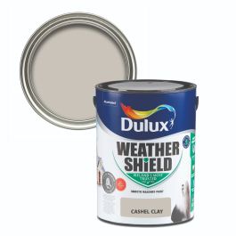 Buy a Dulux Weathershield Smooth Masonry Cashel Clay 5L Online in ...