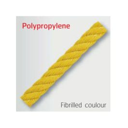 Buy 14mm Orange Polypropylene Rope Online in Ireland at