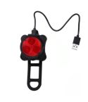 3 SMD USB Rechargeable Rear Bike Light