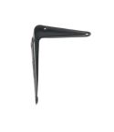 125mm x 100mm Shelf Bracket - Black