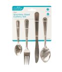 Ashley Stainless Steel Cutlery Set - 4 pieces 