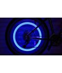 Blue Led Valves For Bicycle, Motorcycle & Car Wheels - Set of 2