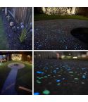 Decorative Fluorescent Pebbles - 100 pieces 