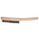 Dosco 3 Row Bent Handle Wire Brush