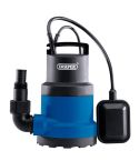 Draper 230V Submersible Clean Water Pump with Float Switch 108L/min 250W 