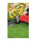 Plastic Garden Lawn Edging 120 cm x 8 cm - Grey