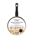 Essentials Sauce Pan with Glass Lid - 18cm