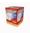 Eveready 4.2W (50W) Gu10 Led Warm White 350 Lumens Boxed Pack 5