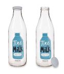 Glass Milk Bottle 100ml 