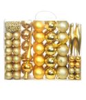 Gold Christmas Tree decoration - 112 piece