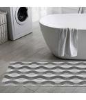 Grey Waves Floor matting - Price per metre