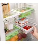 InnovaGoods Adjustable Fridge Organizer - Pack of 2