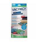 JML VacPack Vacuum-storage bags to reduce storage bulk and save space - Large 