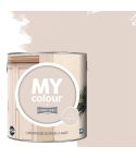 Johnstone's My Colour Durable Matt Paint Peach Pudding - 2.5L