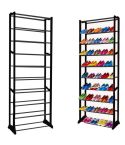 Metal Shoe Rack - 30 Pairs 