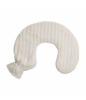 De Vielle Sherpa Covered Neck & Shoulder Warmer  - Cream