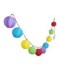 Party Lantern 10LED 10 balls with batteries 2xAA