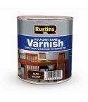 Rustins Polyurethane Satin Varnish 500ml - Walnut