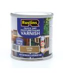 Rustins Quick Drying Polyurethane Varnish Satin Oak 250ml
