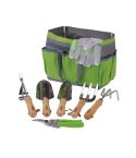 Stainless Steel Garden Tool Set with Storage Bag - 8 Piece