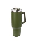 Stainless Steel Insulated 40Oz Cup With Straw - Sage