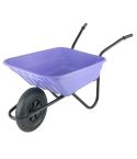 Walsall Pneumatic Wheelbarrow Lilac 90L