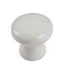 Ceramic Knob White - 38mm