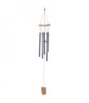 Wooden Wind Chime with Metal Tubes - 58cm 