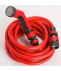 Yoyo Expandable Hose with Fittings, Spray Gun  - 18m 