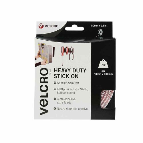 VELCRO® Stick On Tape White