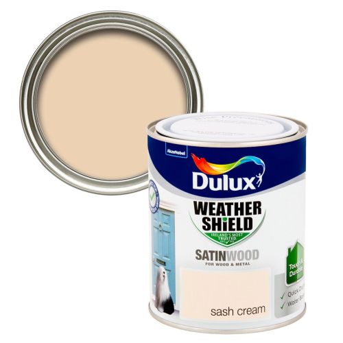 Dulux Quick Dry Gloss Paint For Wood And Metal - Pure Brilliant White 750  ml : : DIY & Tools