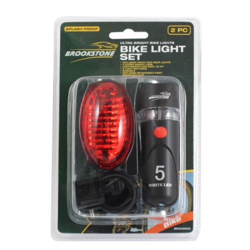 Buy a 2 Piece Brookstone Bike Light Set Online in Ireland at