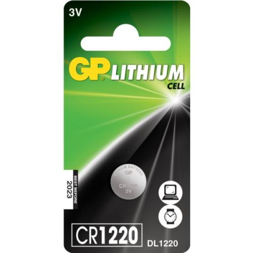 GP Lithium Coin Battery CR1220