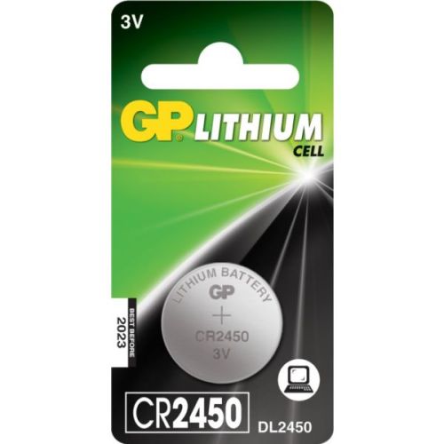 CR2450 Lithium Button Cell Batteries 1 Pack