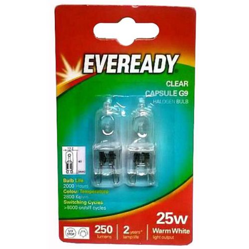 eveready g9 halogen bulbs