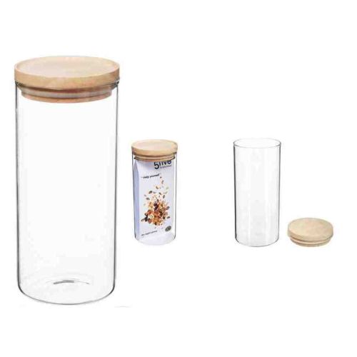 12+ Wood Canister With Lid