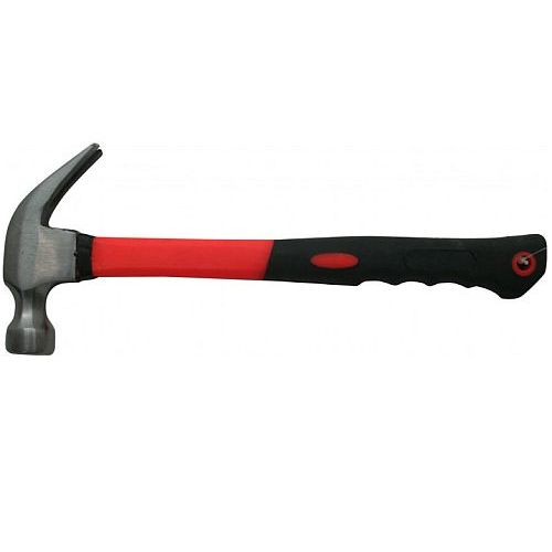 Claw hammer and nails for repair work. Universal Tool or