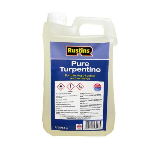 Turpentine Pure Gum Spirits - For Cleaning Agent & Paint Thinner - (118ml)