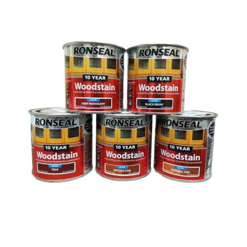 Ronseal Ebony Satin Wood stain