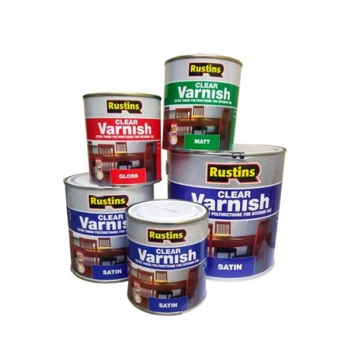 Rustins Quick Dry Varnish - Clear Matt - 1L