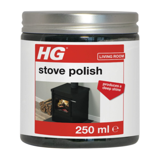 Stove Polish For Log Burners & Grates. Stove Paint Alternative (250ml)