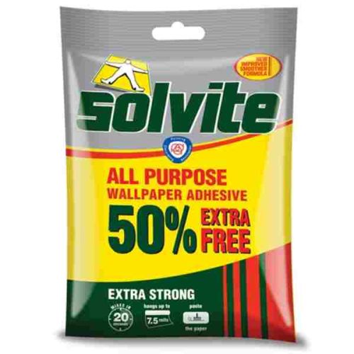 Solvite Ready to Use Wallpaper Paste - 5 Roll