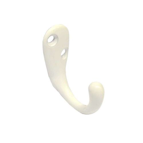 Buy a White Hat & Coat Hook - Pack of 2 Online in Ireland at   Your DIY Products Hooks Expert