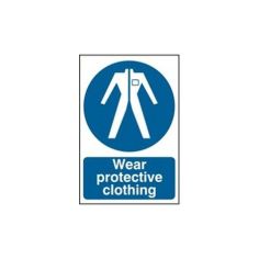 Wear protectors Clothing Sign