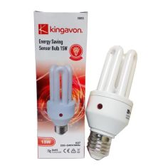 Kingavon 15w Energy Saving Dusk To Dawn ES/ E27 Sensor Light Bulb