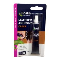 Bostik Clear Leather Adhesive Glue - 20ml