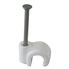 7-10mm Round Cable Clips Box 100