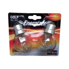 Energizer 46w Eco Halogen Golf BC / B22 Lightbulb - Pack Of 2