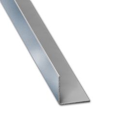 Bluish Grey PVC Equal Corner Profile - 20mm x 20mm x 2m