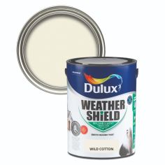 Dulux Weathershield Smooth Masonry Wild Cotton 5L
